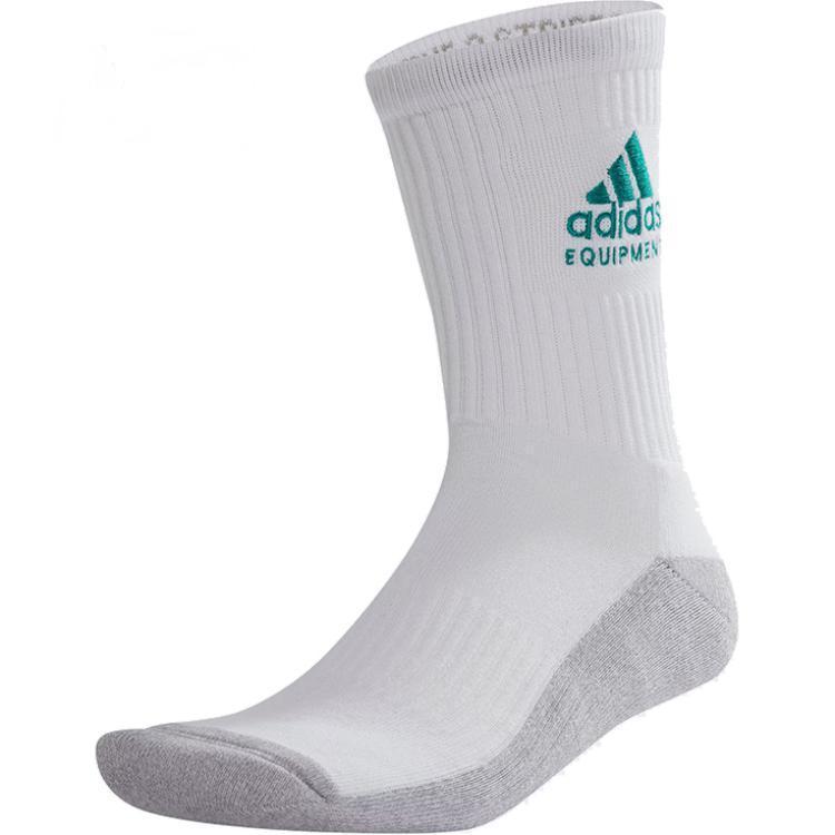 adidas Серия Обуви 2PP Мягкие Гипоаллергенные Носки до середины икры, Унисекс Повседневные Модные Удобные Носки Белые JC6066
