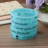 Unisex Glow In The Dark Jewelry Silica Gel Silicone Bracelet Luminous Wristband Rubber Bangle