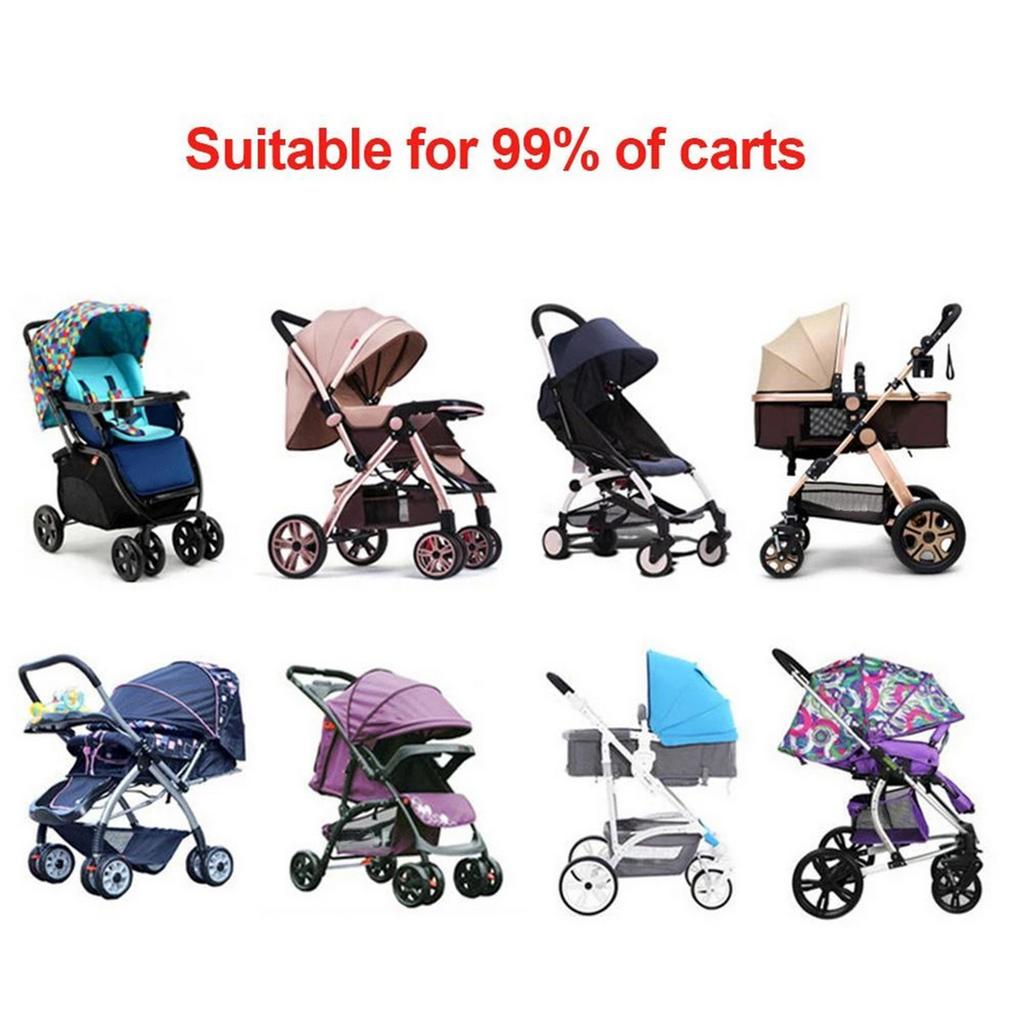 Universal Stroller Rain Cover EVA Clear Baby Pram Rain Cover Rainproof Waterproof Windproof Cover
