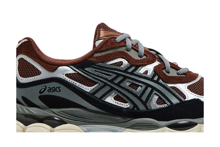 Men's Sneakers ASICS Gel-NYC Reddish Brown Steeple Grey Reddish Brown/Steeple Grey