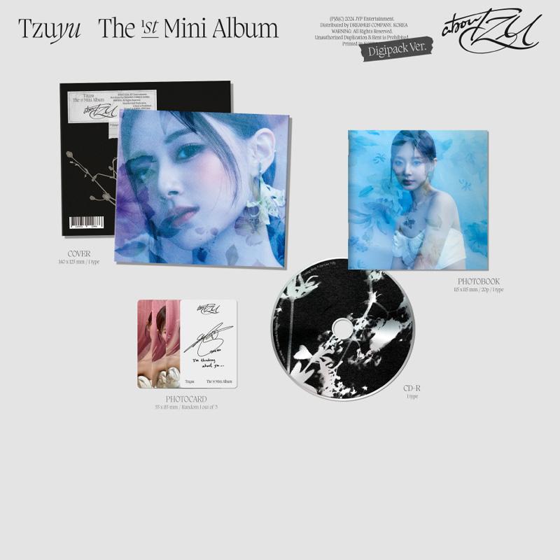 TZUYU (TWICE) - THE 1st Mini Album abouTZU (Digipack Ver.)