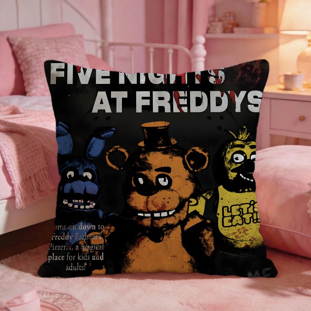 Чехол на подушку для игры Five Nights At Freddys Премиальный комфорт Двусторонний чехол для подушки Дизайн «Два в одном» Для любой комнаты Салона автомобиля
