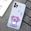 Милый чехол для телефона с изображением медведя коалы для iPhone 14 11 12 13 Mini Pro XS Max Cover 6 7 8 Plus X XR SE 2020 Funda Shell