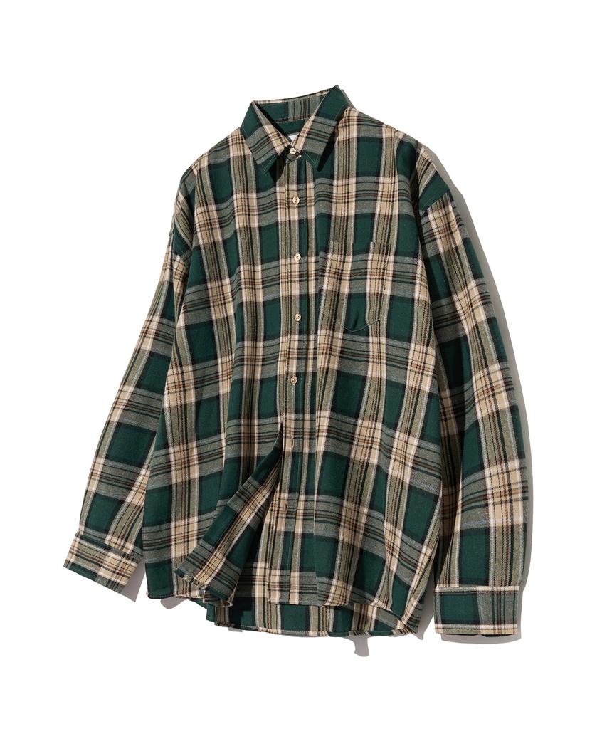 STANDARDERROR [2Pack] Long-Sleeve Check Shirt Package (15 Types) (B Type)