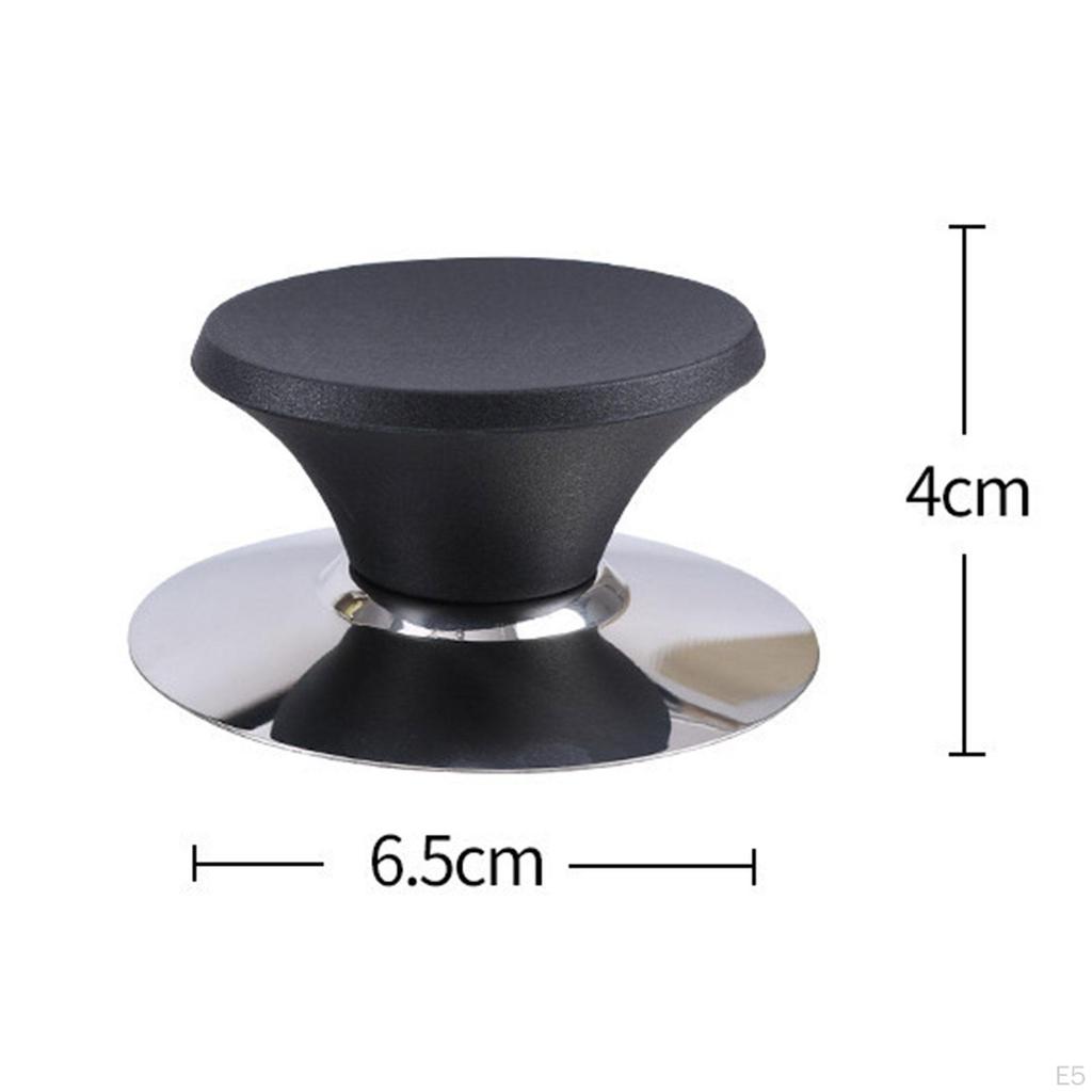 2 шт. Ручки-кнобы для крышек кастрюль, универсальные, для легкой установки, ручки-держатели, кнопка