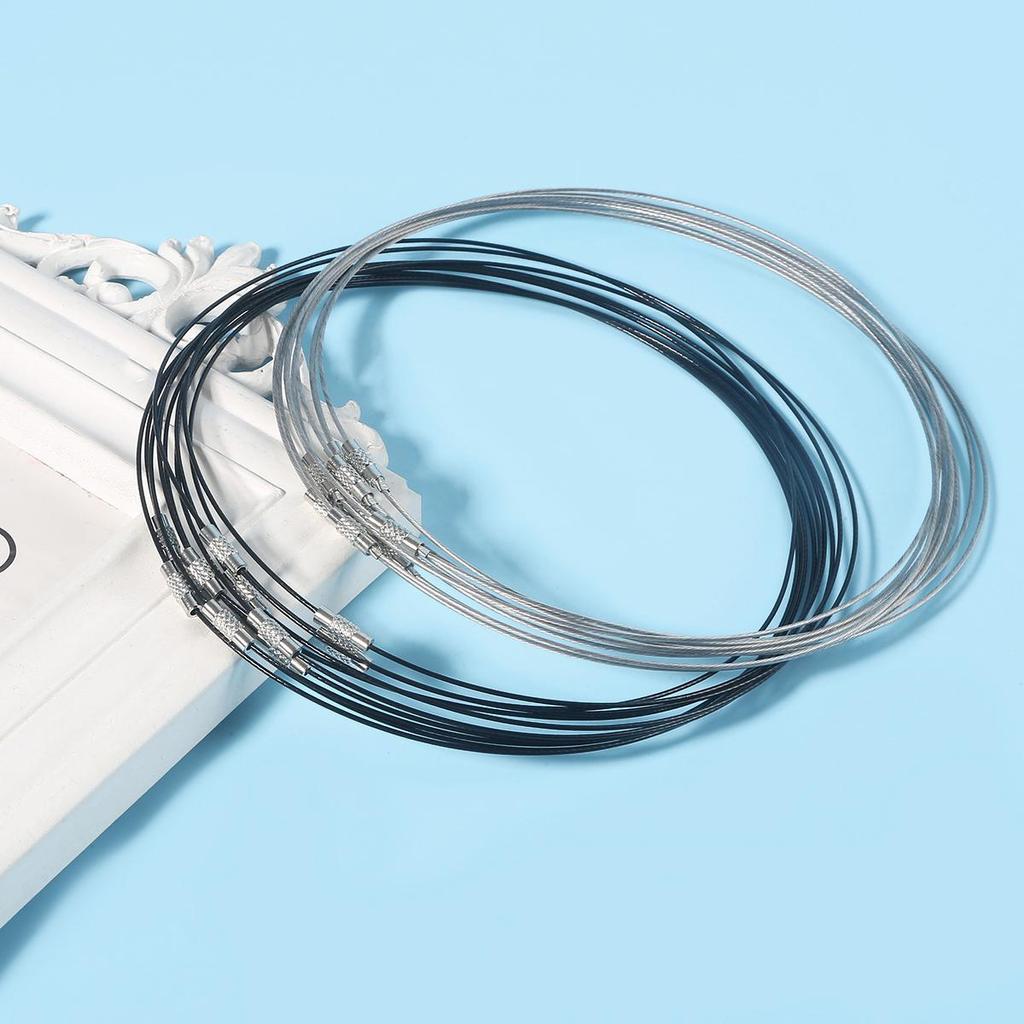 10pcs/pack Wire Collar Handmade DIY Necklace Lanyard Bracelet Ring Accessories