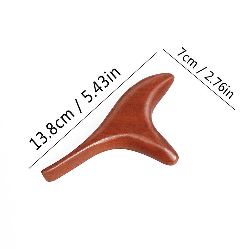 Набор деревянных массажных палочек для тела, точечный массаж, акупунктура, инструмент для СПА-терапии, Гуаша, расслабление и лечение