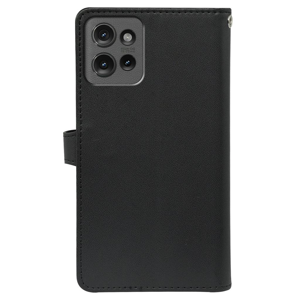 Чехол для Motorola Edge 50 5G с 9 отделениями для карт, подставка из искусственной кожи, чехол для телефона