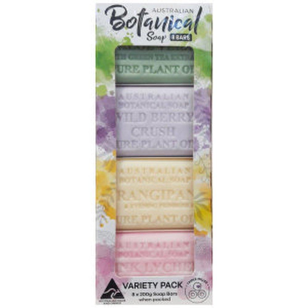Австралийское ботаническое мыло, мультиупаковка 200 г x 8