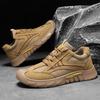 Leather Men Running Shoes Men Casual Shoes Platform Soft Sneakers Outdoor Breathable Sport Shoes Lightweight Men Tennis Shoes