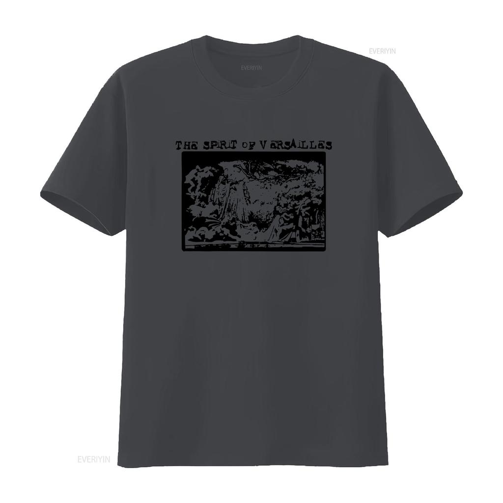 The Spirit Of Versailles T Shirt Heavy Cotton Comfortable Fit Emo Screamo Hardcore Style Vintage Homme Casual