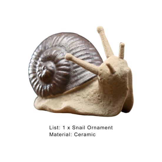 Практичная инновационная портативная фигурка бонсай в виде улитки, модель, аксессуары для украшения гостиной