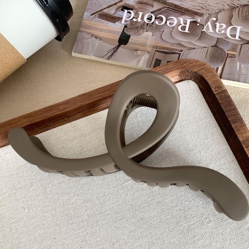 1 шт. Крабовая клешня, элегантная шпилька, роскошные аксессуары для девочек, модные акриловые заколки для волос, волнистые