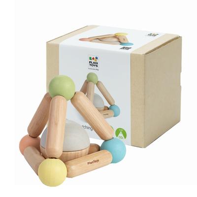 PlanToys Япония Треугольная пищалка Пастель 5256