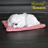 Realistic Sleeping Dog Toy - Adorable Barking Simulation Cloth Pad Gift