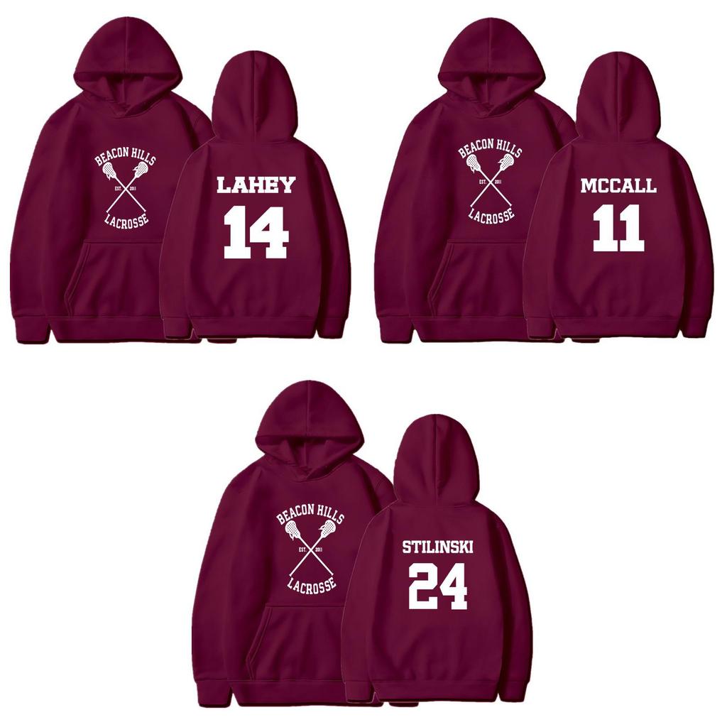 Urban Style Men's Hooded Sweatshirt With Letter Print Cozy Fleece Long Sleeve