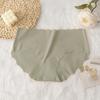 Women's Ice Silk Seamless Underwear, Thin, Breathable, Plus Size Women's Underwear