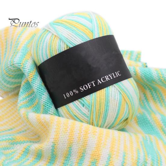 Шерстяная пряжа тройных брендов, мягкая молочно-хлопковая однотонная вязальная пряжа для свитера