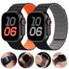 Силиконовый ремешок для Apple Watch 46 мм 42 мм 49 мм 45 мм 41 мм 44 мм 40 мм Магнитный ремешок для IWatch Ultra 2 Series 10 9 8 7 6 SE 5 4 3