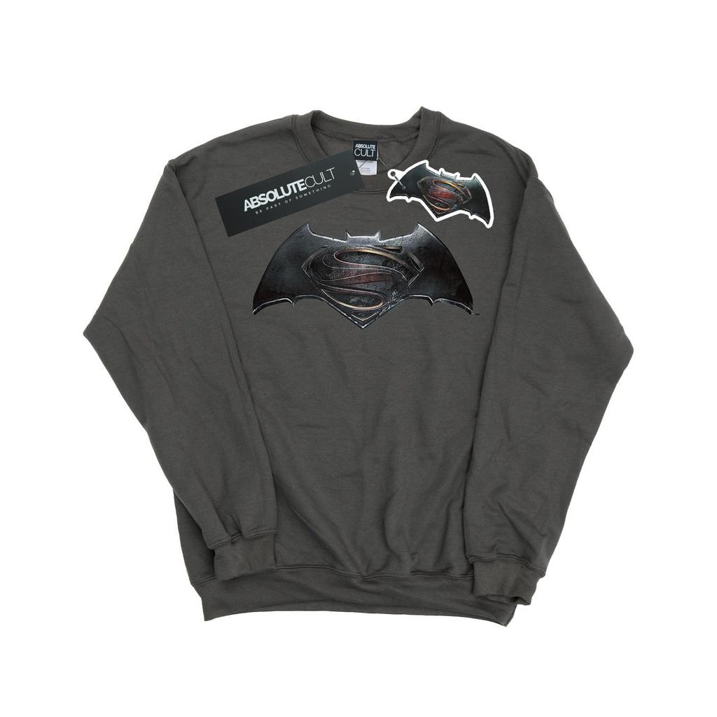 DC Comics Womens/Ladies Batman v Superman Logo Sweatshirt