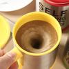 400ml Coffee Cup with Button Multifunctional Stainless Steel Automatic Stirring Coffee Mug Cafe