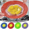26CM Silicone High Temperature Resistant Splashproof Boiling Stop Flower Shaped Overflow Cover Kitchen Household Antiflutter Pot