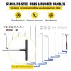 Rods Dent Removal Kit, 20 Pcs Paintless Dent Repair Rods, Stainless Steel Dent Rods, Whale Tail Dent Repair Tools, Professional Hail Dent Removal Tool