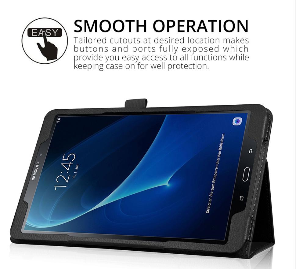 Флип-чехлы для Samsung Galaxy Tab A6 10,1 S6 Lite P610 P615 P613 P619, умный чехол-подставка из искусственной кожи