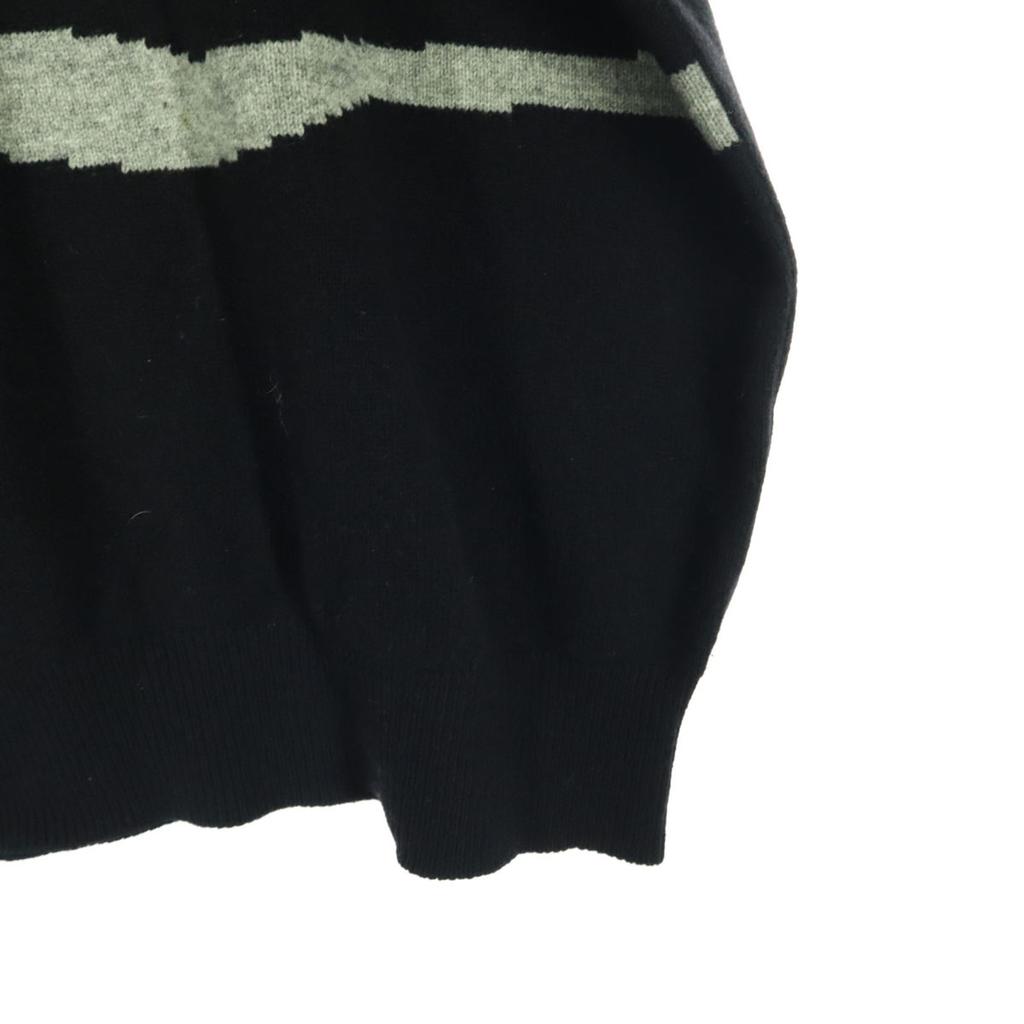 GREENCLUBS Сделано в Японии Кашемировая смесь с персонажем Свитер с длинным рукавом 4 Мужской Б/у