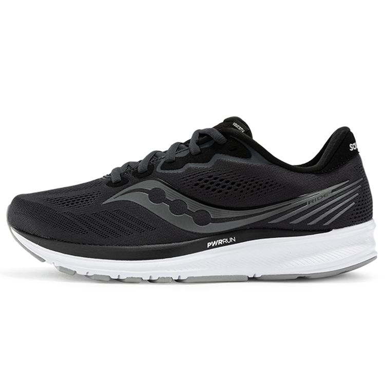 SAUCONY Ride 14 2E Wide Charcoal Men Sneakers Black S20651-45