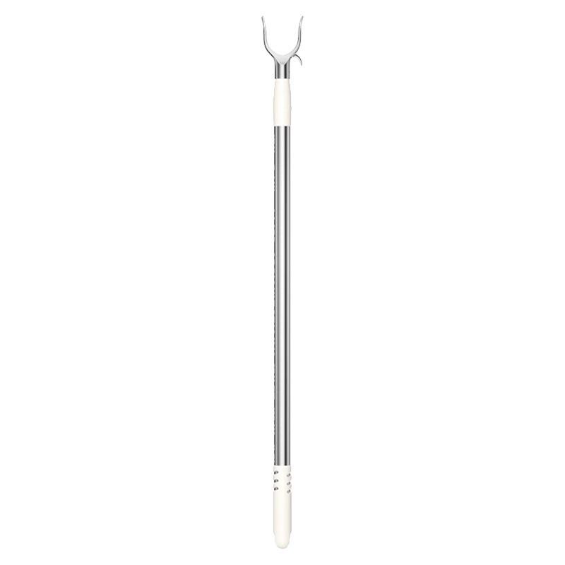 Household clothes support rod Stainless steel retractable clothes drying rod fork Ya take clothes drying rod fork rod clothes drying rod pick rod