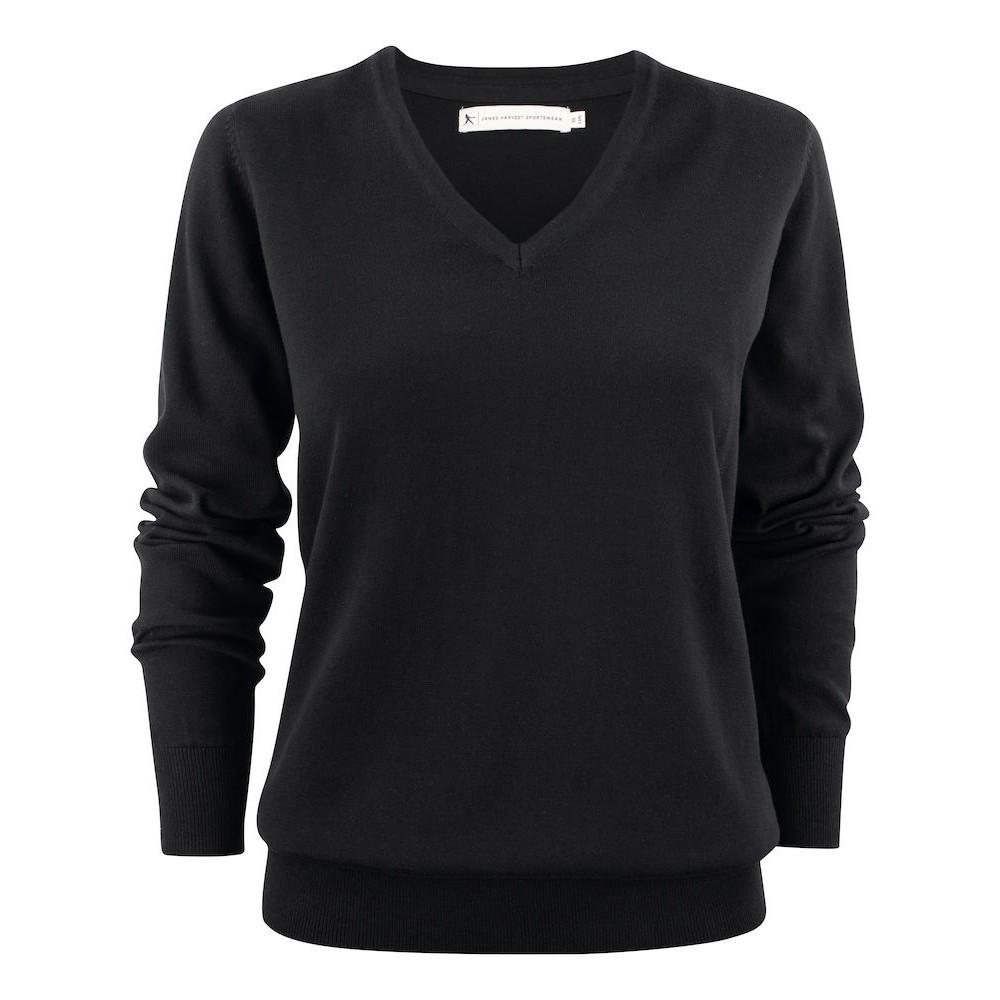 James Harvest Womens/Ladies Ashland V Neck Sweatshirt