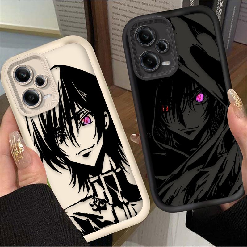 Аниме CODE GEASS Лелуш Мягкий чехол Для Xiaomi Redmi Note 13 14 12 11 Pro Plus 5G 12S 11S 10S 10 9 Redmi 14C 13C 12C 12 4G A3 A3X