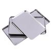 Nordic Stainless Steel Rectangular Tray Pastry Food Baking Plates Pallet Storage Disk Snack Cake Dish Organizer Tray Home Decor