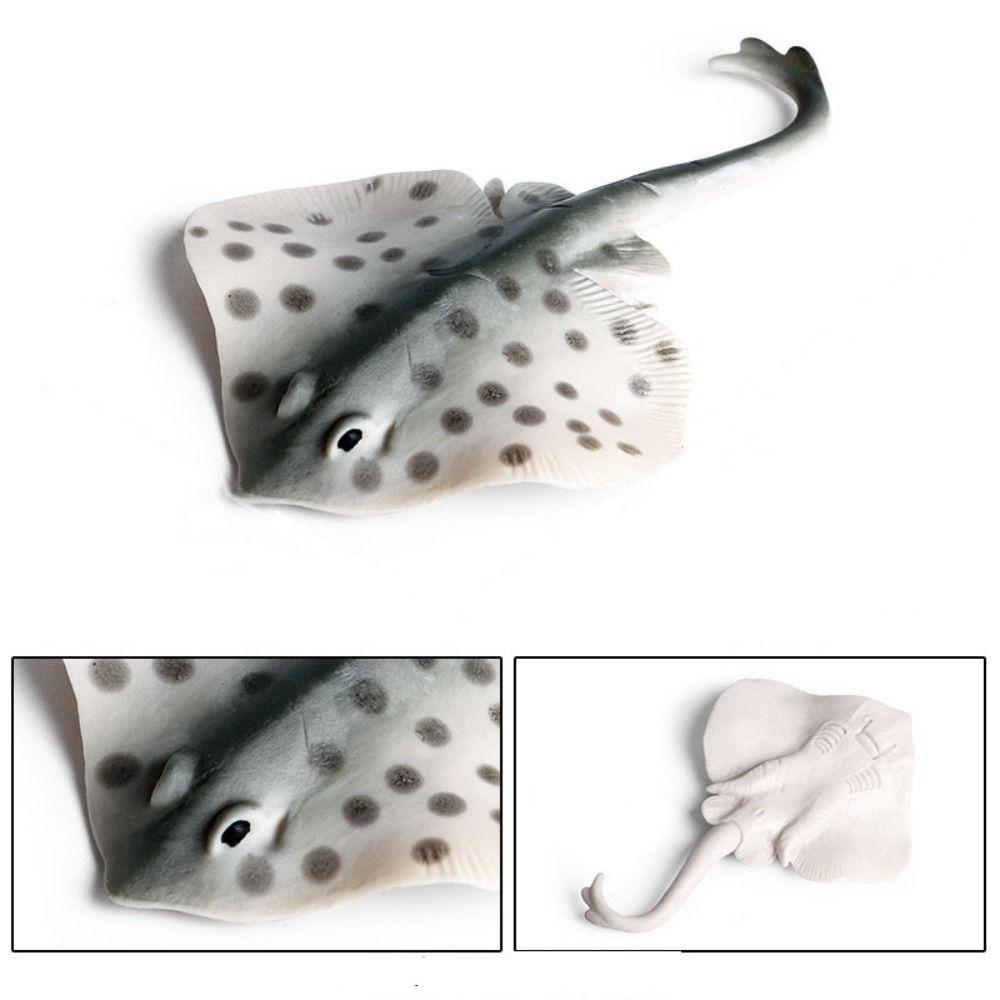 Fish Model Manta Ray Model Simulation Sea Life Action Figurines Ocean Animal Figures  Kids Toy