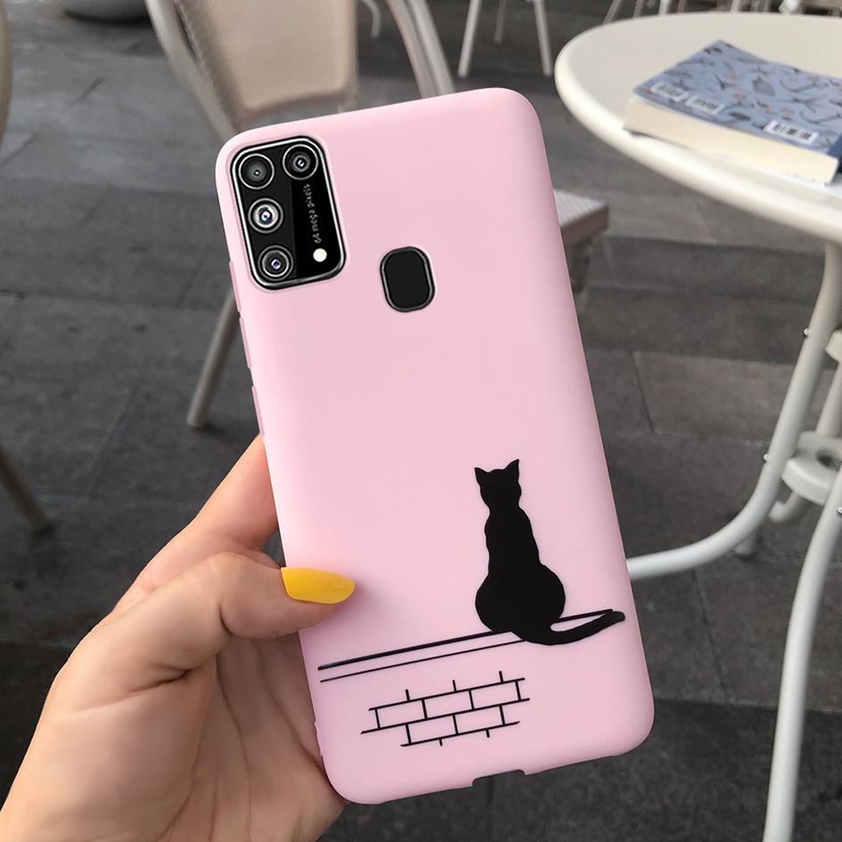 For Phone Case Samsung Galaxy M31 Prime Cover Soft Silicone Cute Phone Back Cases For Samsung M31 SM-M315F F41 M 31 Bumper Shell