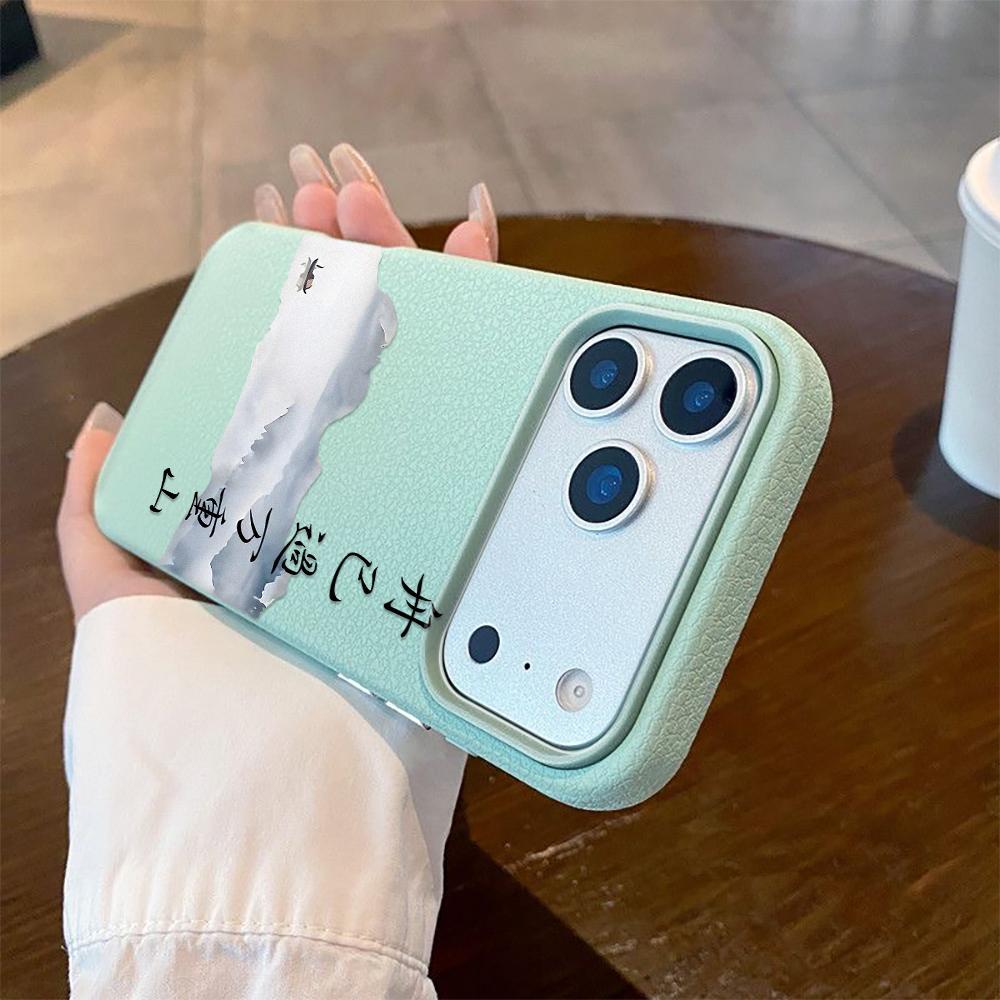 Чехол в китайском стиле с поэзией для iPhone 17 Pro Max Чехлы iPhone 11 15 12 13 14 Pro Max Чехол 17 Air 17proMax Задняя крышка Funda Бампер