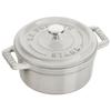 Staub Pico Cocotte Round Campagne Small Hand Cast Enamel Pot Japanese Product with Serial La Cocotte Round "Mini 10cm" [Authorized Number] 40501-408