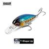 Kingdom Рыболовные приманки Fat Boy Плавающие воблеры U/T типа Lip Deep Diver Bait Lure Жесткие приманки Профессиональный воблер