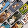 Популярные Породы Собак Сидящий Щенок Бигля Магнитный Чехол для Телефона ДЛЯ APPLE iPhone 17 Air 16 14 13 12 Pro Max 15 Plus Чехол MagSafe