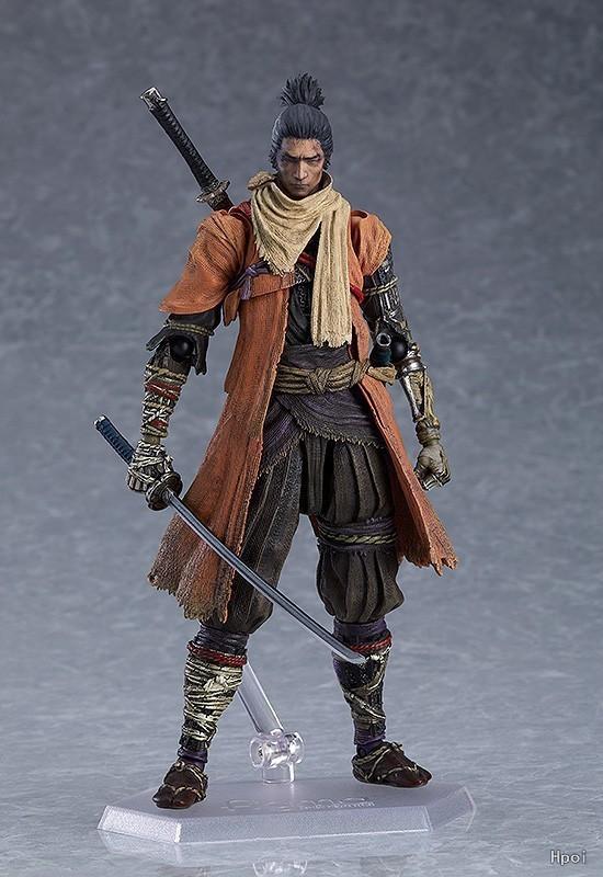 Sekiro Shadows Die Twice ПВХ Фигурка Действия с Подвижными Суставами для Коллекционного Дисплея