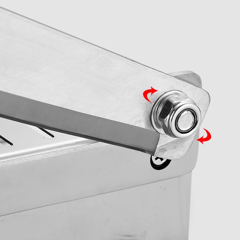 Мясорезка из нержавеющей стали Мясорезка Машина для резки костей Рубка для бараньих костей Рубка для курицы, утки, рыбы, ребрышек, баранины