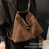 Ретро тренд универсальная сумка-тоут женская осень и зима новая для поездок на работу рюкзак большой вместимости 2025 повседневная женская сумка