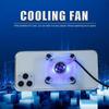 USB Adapter With Sucker Game Cooler Mobile Phone Cooling Fan Cell Phone Cool Heat Sink Radiator