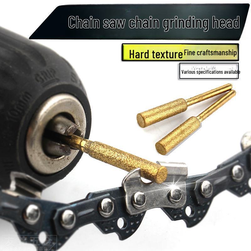 Электрическая точилка для цепных пил и круглый напильник, наждачный, эргономичный дизайн