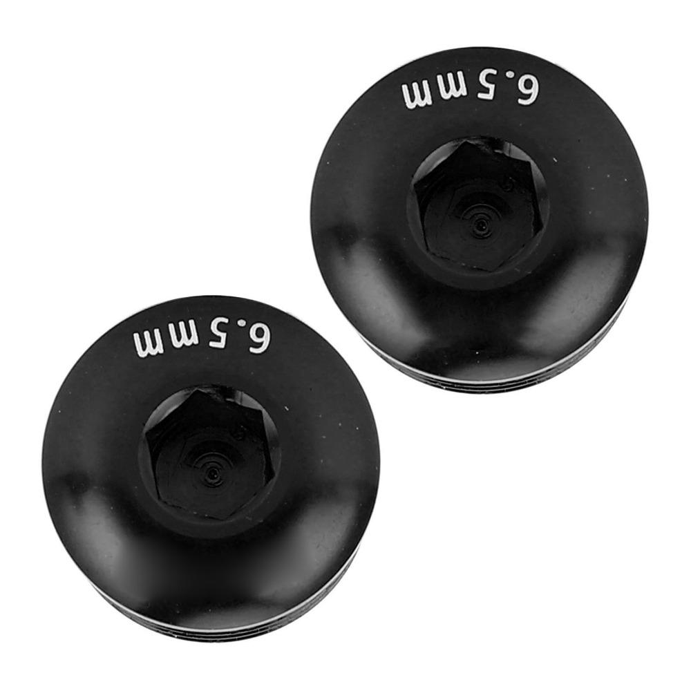 2PCS 6.5mm Bike Pedal Screw Cover M14 Thread Cycle Pedal Locking Screw Bike Pedal Protection