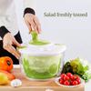 Household Fruit And Vegetable Dehydrator Salad Spinner Quick-Drying Manual Vegetable Dehydrator Kitchen Fruit Washer
