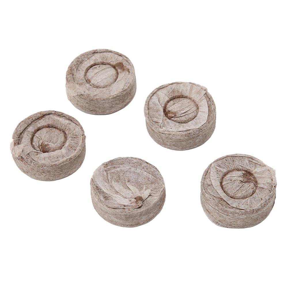 20Pcs 30mm Nursery Soil Seedling Soil Block Garden Flowers Vegetables Planting Accessory