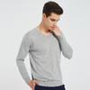 Hengyuanxiang Men's V-Neck Fine Cashmere Sweater