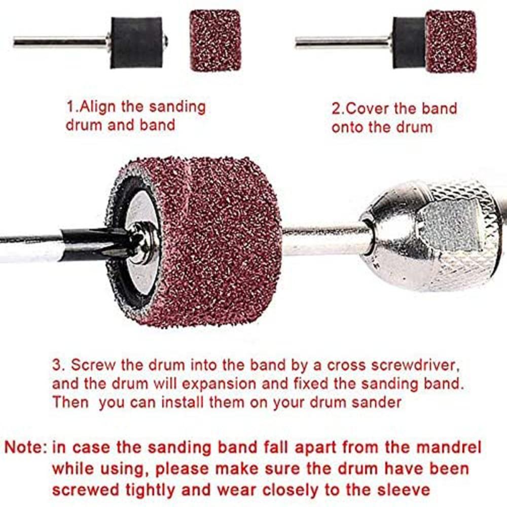 Набор из 252 штук Полировальные шлифовальные барабаны Набор Инструменты для педикюра Насадка для шлифовки ногтей Для маникюрной машинки